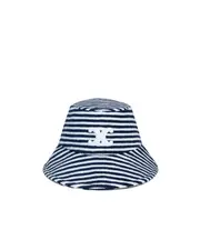 triomphe bob IN terry cotton L,M Navy Blue/Hazel