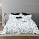 Gracie White Floral Printed Quilted Bedspread Set or Accessories by Bianca