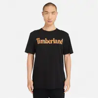 在飛比找ETMall東森購物網優惠-Timberland 男款黑色迷彩印花短袖T恤|A2Q720