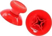 Deal4GO 2-Pack Concave Rubber Analog Thumbsticks Replacement for Xbox Series S|Xbox Series X Controller Thumb Grips (Pulse Red)