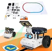 AI Vision Robot Car, Programmable Smart Robot Car, Line Tracking Color Target Recognition Obstacle Avoidance, Support Python, Scratch, Educational Robot Kit