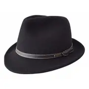 JACARU Australian Wool Hat Trilby Fedora 100% WOOL Crushable Travel Genuine 1848