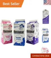 Vivid Cotton Candy Sugar - Blue Raspberry, Pink Vanilla & Grape in 3 Packs