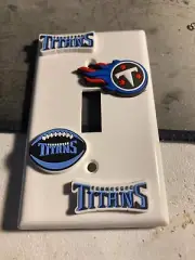 Tennessee Titans single light switch cover