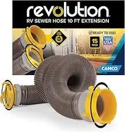 Camco 39639 Revolution 10' Sewer Hose Extension - Heavy Duty