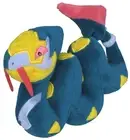 Pokemon Center Fit Plush Doll - Seviper 6.5in Poison Snake Hoenn #336 Go