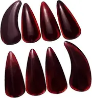 ERINGOGO 8pcs Guzheng Finger Picks for Adults Durable and Comfortable Plectrum for Guzheng Pipa Bass and Guitar Precision Sound and Protection for String Instruments
