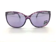 SPY+ Optic Clarice Sunglasses 672015863259 Royal Purple Marble Frame Mirror Lens