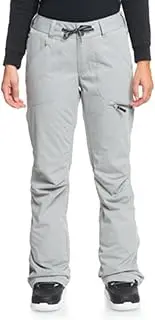 [Roxy] Women's Nadia Snow Pants with DryFlight Technology, Heather Grey (SJEH), X-Small