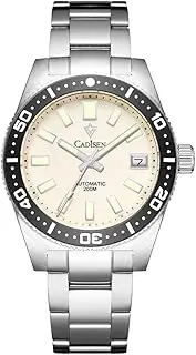 [CADISEN] Automatic Watch Men's with Power Reserve Mechanical Waterproof NH35 Watches Men