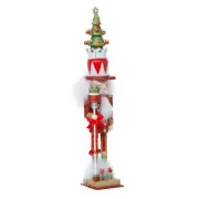 15 Inch Red and Green Christmas Nutcracker Figurine Kurt Adler Holiday Decor
