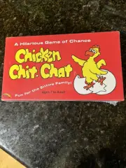 Vintage 1981 Adco Chicken Chit-Chat Game In Box New Sealed