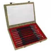 Carving Knife 10 types set 4mm/5mm DIY tool Chisel Seal engraving knife w/box