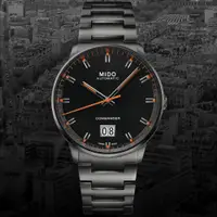 在飛比找PChome24h購物優惠-MIDO美度 COMMANDER 香榭系列 大日期窗機械腕錶