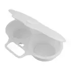 Microwave Egg Poacher,Poached Egg Cooker,Egg Maker Poached Egg Steamer Kitchek