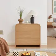 Olga Natural 3 Chest of Drawers