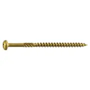9 x 3" Star Drive Tan Pan Deck Saberdrive Screws 1 lb. Tub (74 pcs.)