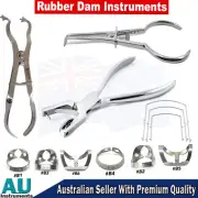 Dental Orthodontic Rubber Dam Ainsworth Brewer Stoke & Endodontic Frames