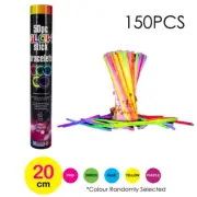 150Pcs Au Glow Sticks Mixed Color Bracelets Party Glowsticks Glow In The Dark