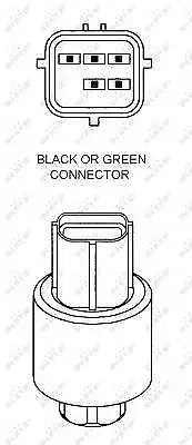 RTG Front Air Conditioning Pressure Switch Fits Fiat Alfa Romeo Maserati Lancia