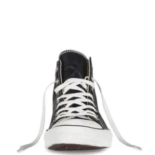 【CONVERSE】休閒鞋 男鞋 女鞋 帆布鞋 高筒 皮革 CT HI 黑 132170C