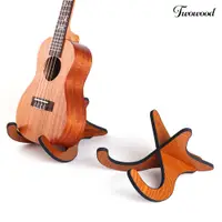 在飛比找蝦皮購物優惠-雅居安樂器 尤克里裡架子小提琴木質琴架ukulele烏克麗麗