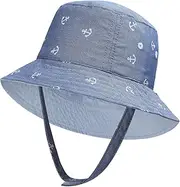 [Vivobiniya] Baby Boy Autumn hatsToddler Boy Bucket Hats Kid Sun Helmet 0-6years Old Sun Hats