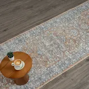 Easy Smooth Indigo Runner Rug