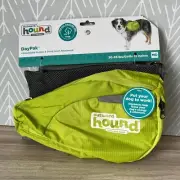 NWT Outward Hound Day Pak Backpack Green Medium 30-55 lb