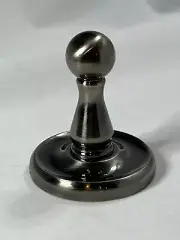 Single robe hook - antique nickel