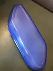 TUPPERWARE Egg Keeper Container Holds 6 Eggs, BLUE BRAND NEW!
