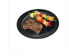 Stove Top Grill Nonstick Griddle Indoor Smokeless Pan Camp RV Korean BBQ