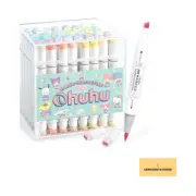 Ohuhu x Sunrio Collaboration Illustration Markers Brush and Bold 48 Colors