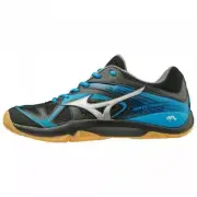 Mizuno Badminton shoes WAVE SMASH5 71GA1960 Black × Silver × Blue