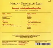 BACH: SONATAS FOR VIOLA DA GAMBA & HARPSICHORD NEW CD