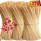 15/20/25/30cm Bamboo Skewer Sticks Food Grade Bamboo Stick Disposable Nature Woo