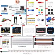 GeeekPi MicroBit Starter Kit with BBC Micro:Bit V2.2 and Coding Modules