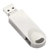 S29 3 In 1 64Gb Micro Usb 3.0 + Usb-C / Type-C + 8 Pin Interface Metal Twister Flash Disk