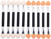10 Pcs Eyeshadow Applicator Sponge Double-Ended Make up Supplies Portable Nail S