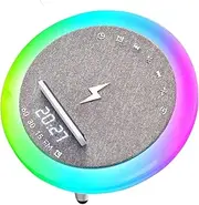 IOIUSKKU Wall Clock Alarm with Adjustable Brightness and Sleep Timer Digital Alarm Clock for Bedroom ABS Digital Table Clock
