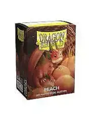 ATM15053 Arcane Tinmen Dragon Shields: (100) Matte Dual - Peach