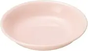 OGISO Outlet 4.9 inches (12.5 cm), Small Plate, Children's Dishes, Dishwasher, Microwave, Break-Resistant, Lightweight, Ceramic, Reinforced Porcelain, Nursery School, Cherry