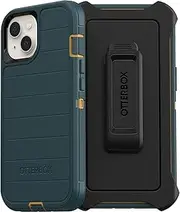 OtterBox Defender Series Screenless Edition Case for iPhone 13 (Only) - Holster Clip Included - Microbial Defense Protection - Non-Retail Packaging - Hunter Green