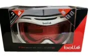 Bolle Ski/Snowboarding Goggles Shiny White Vermillon
