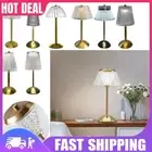 Crystal Table Lamp Metal Base Touch Control Crystal Atmosphere Lamp Rechargeable