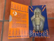 Futurama BENDER Wind-Up Robot Action Toy by Rocket USA Brand New/Factory Sealed!