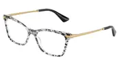 Dolce & Gabbana DG3393 3287 Women’s Glasses Black Size 56 - Private Health Rebate - Blue Light Block Available