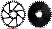 DJC Stone Bike Chainring Oval for T-Type 12s AXS Flattop | 3mm Offset | Direct Mount | Compatible with Sram Eagle X0, XX, SL | Sizes 26T 28T 30T 32T 34T 36T | MTB
