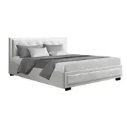 Bronte Storage King Bed Frame White