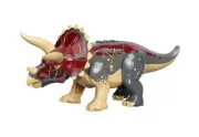 LEGO 76590 - Dinosaur Triceratops w/ Dark Bluish Gray Back and Dark Red Markings